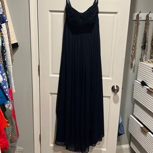 Navy blue Jenny Yoo size 12 bridesmaid dress - worn once!